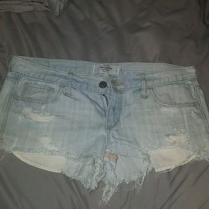 Jean shorts Abercrombie and Fitch